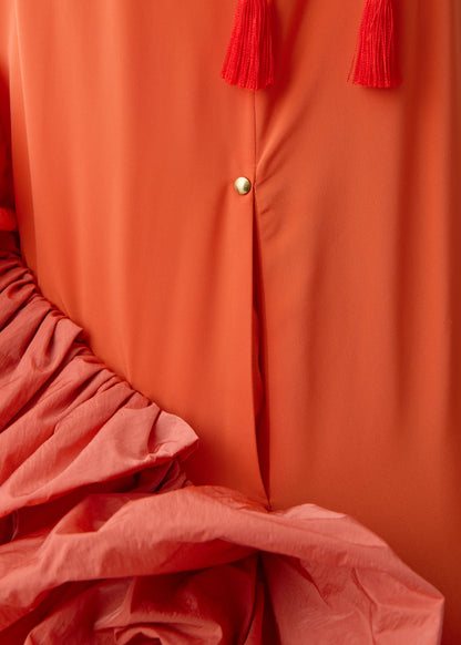 受注　Bloom Voyage／dress orange【F015-05024】