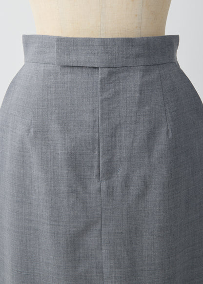 受注　2/80 Wool／skirt H-gray【F015-07006】