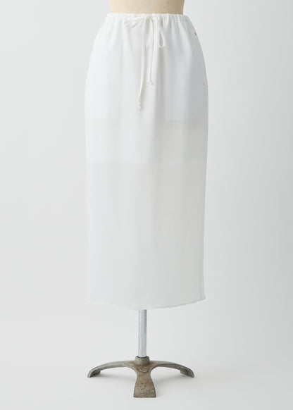 受注　Stretch Twill／skirt white【F015-07015】