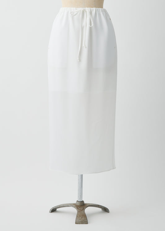 受注　Stretch Twill／skirt white【F015-07015】