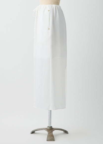 受注　Stretch Twill／skirt white【F015-07015】