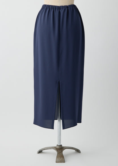 受注　Stretch Twill／skirt navy・black【F015-07015】