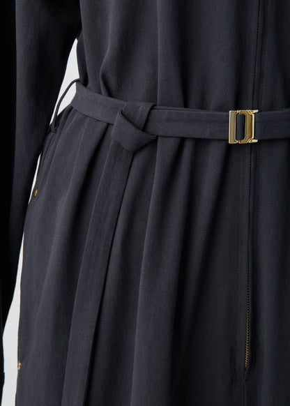 受注　Organic Field／jumpsuit white・ blue・navy・black【F015-06009】