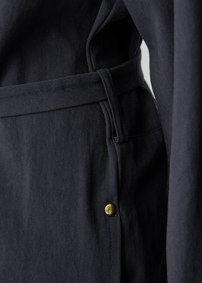 受注　Organic Field／jumpsuit white・ blue・navy・black【F015-06009】