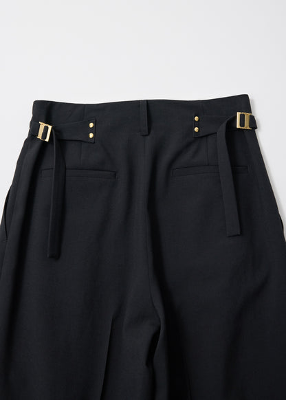 受注　2/80 Wool／pants black【F015-06008】