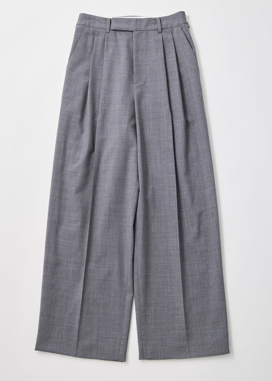 受注　2/80 Wool／pants H-gray【F015-06008】