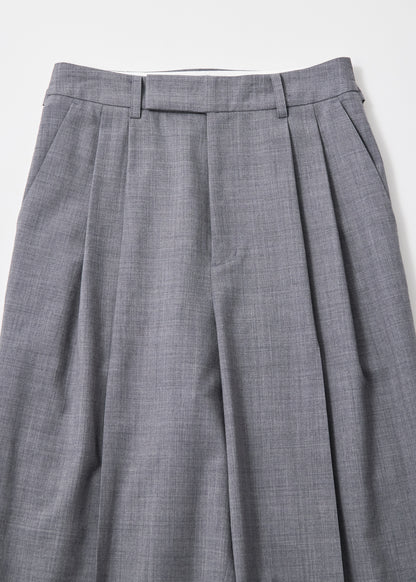 受注　2/80 Wool／pants H-gray【F015-06008】