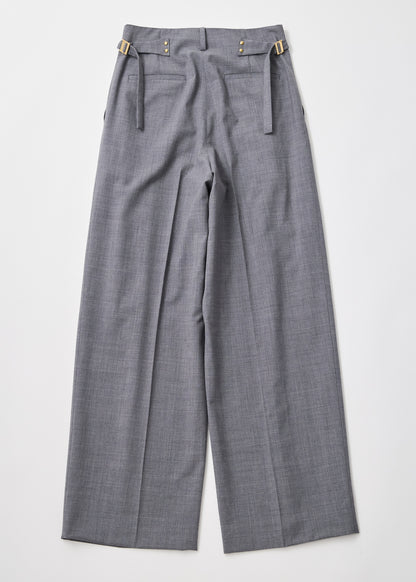 受注　2/80 Wool／pants H-gray【F015-06008】