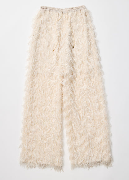 受注　JQ fringe／pants écru【F015-06019】