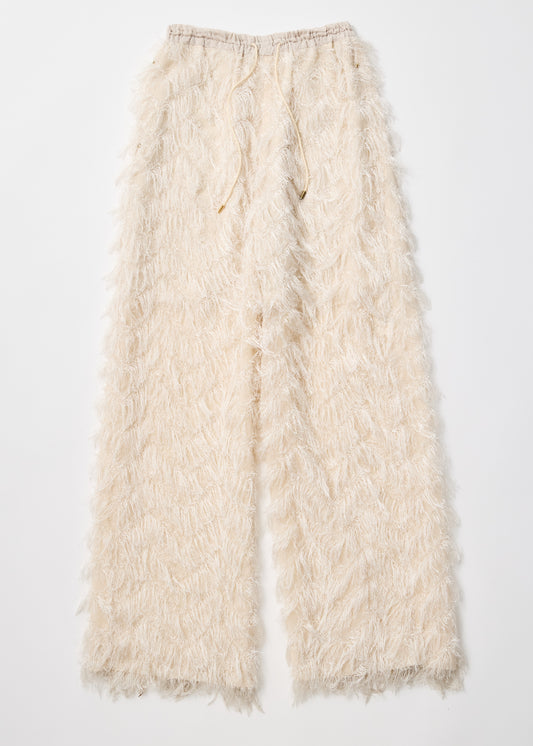 受注　JQ fringe／pants écru【F015-06019】