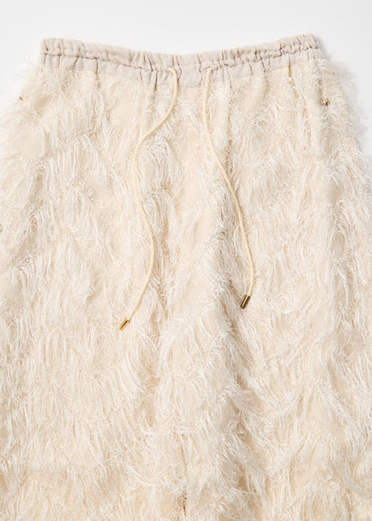 受注　JQ fringe／pants écru【F015-06019】