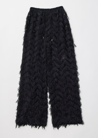 受注　JQ fringe／pants black【F015-06019】