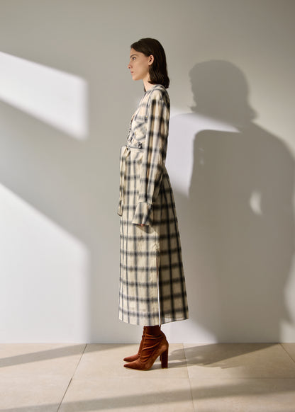 受注　Veil Check／one-piece【F016-05004】