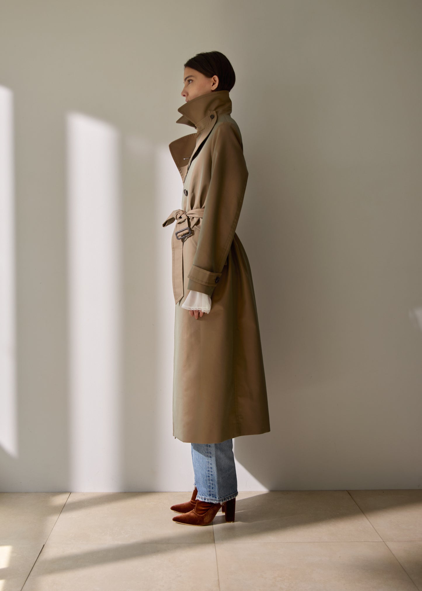 受注　Water-repellent twill／coat【F016-09013】