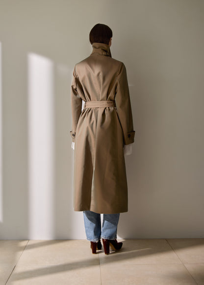 受注　Water-repellent twill／coat【F016-09013】