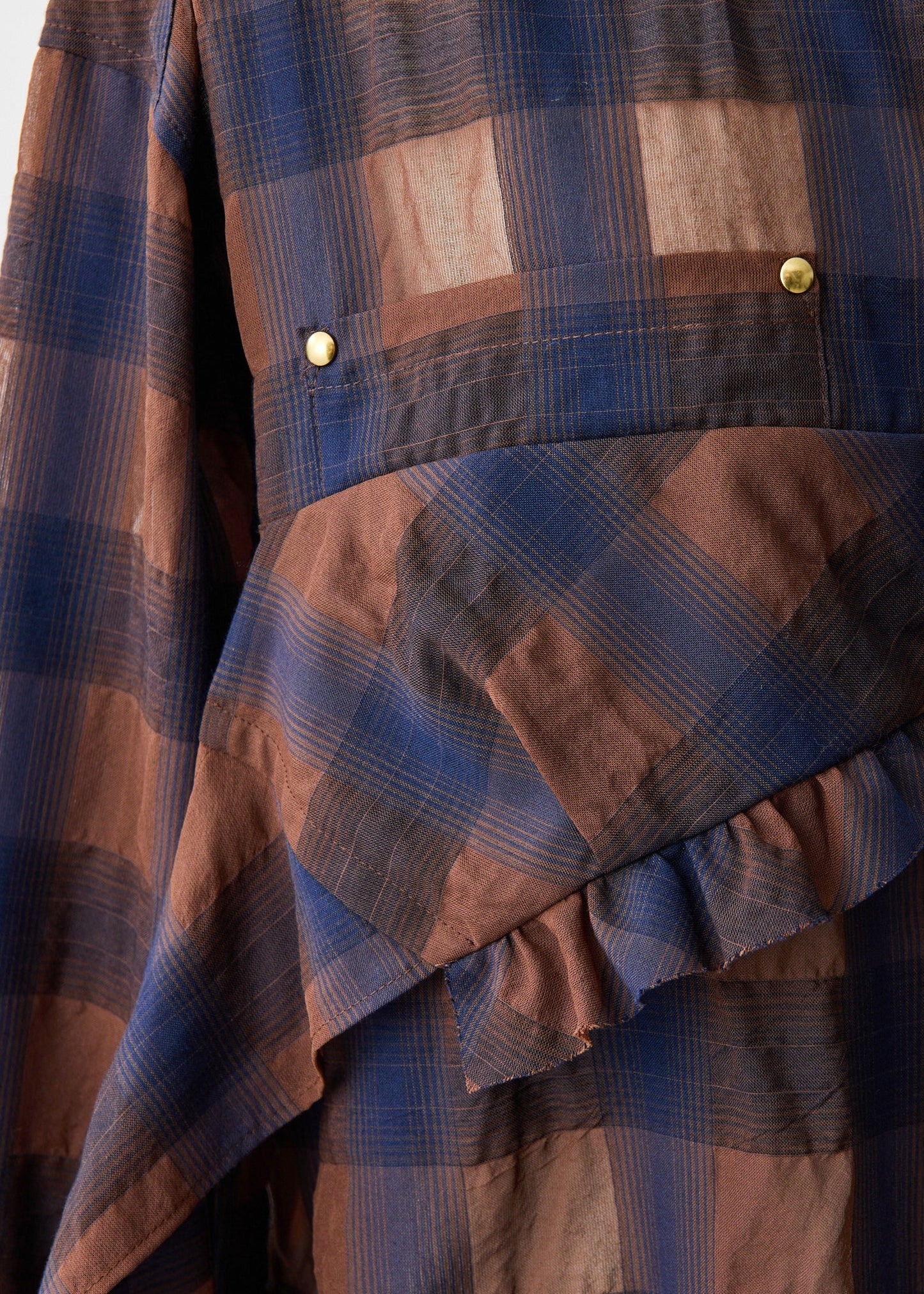 受注　Veil Check／one-piece【F016-05004】