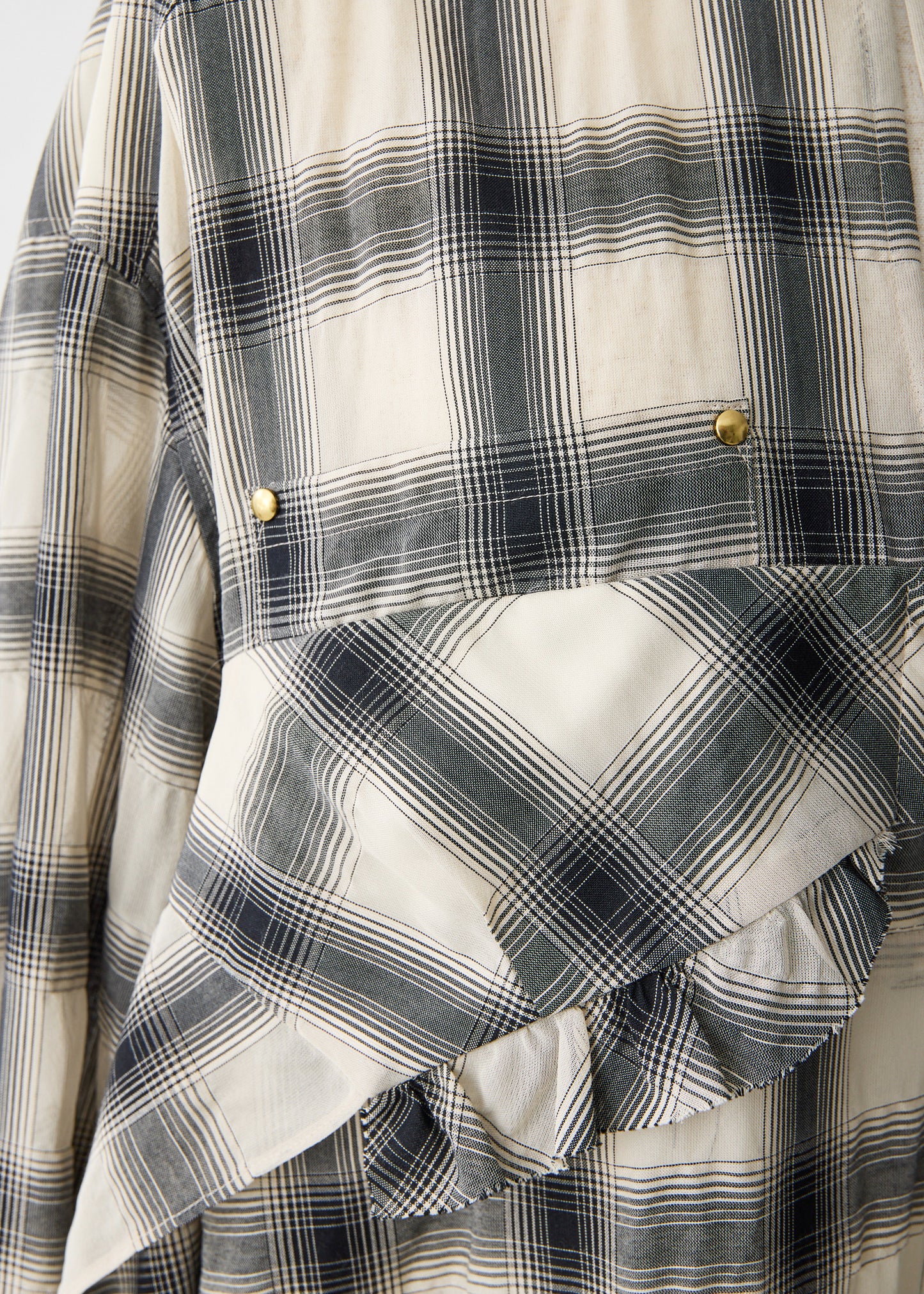 受注　Veil Check／one-piece【F016-05004】