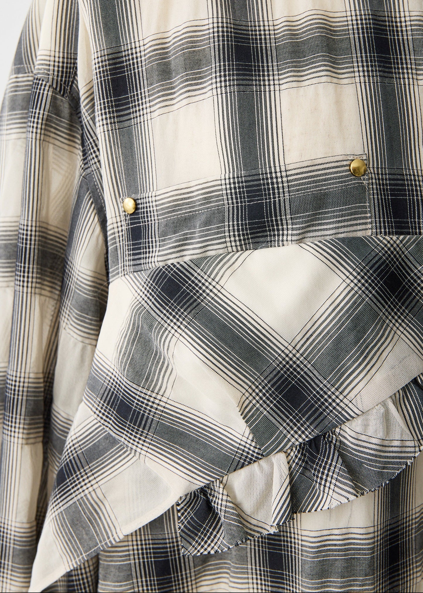 受注　Veil Check／one-piece【F016-05004】