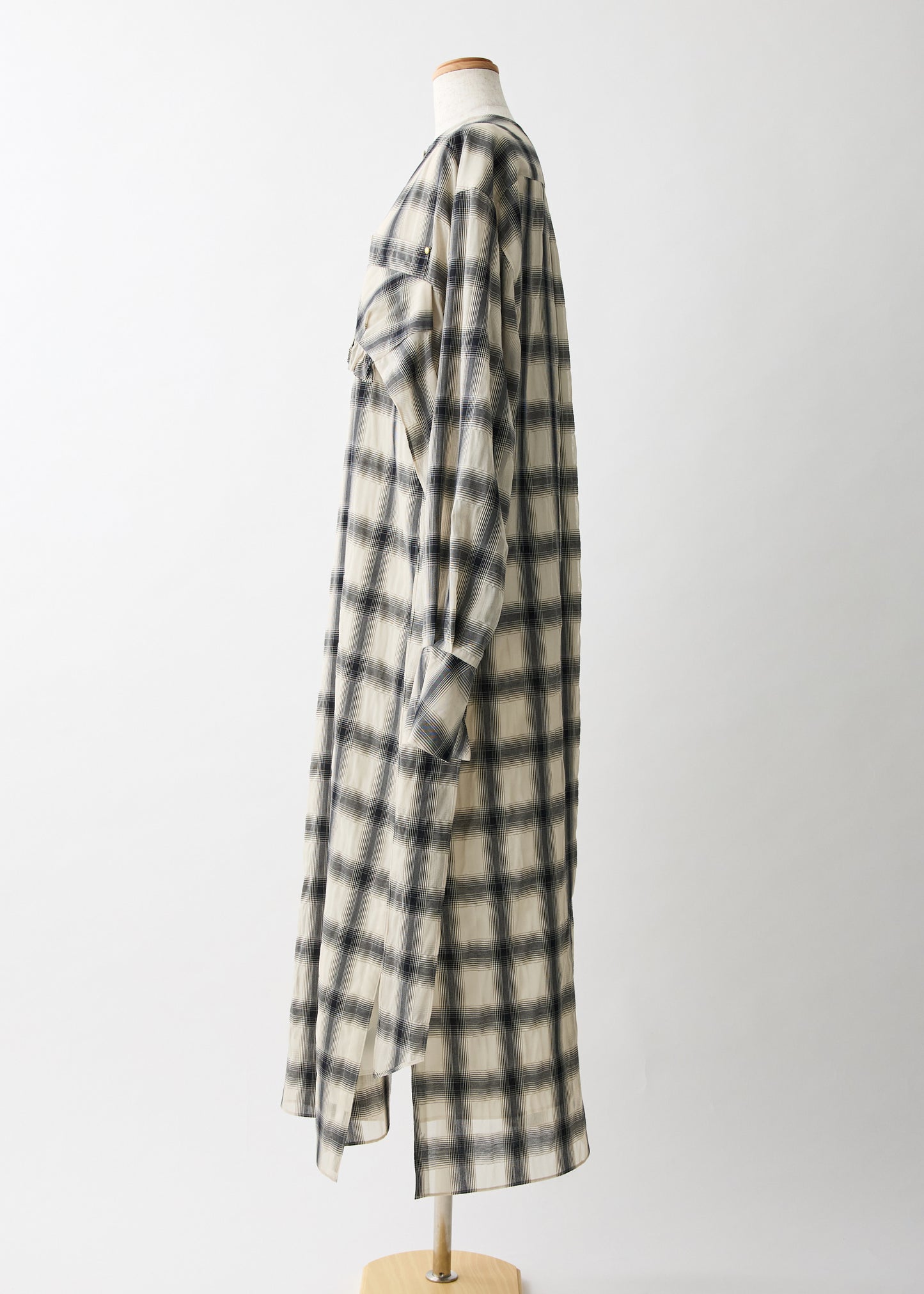 受注　Veil Check／one-piece【F016-05004】