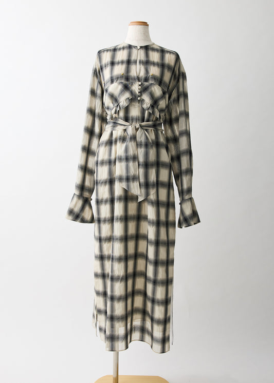 Veil Check／one-piece【F016-05004】