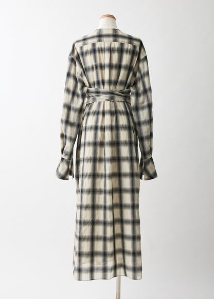 受注　Veil Check／one-piece【F016-05004】