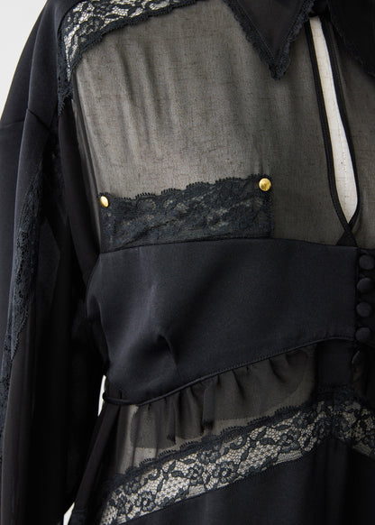 受注　satin／dress【F016-05014】