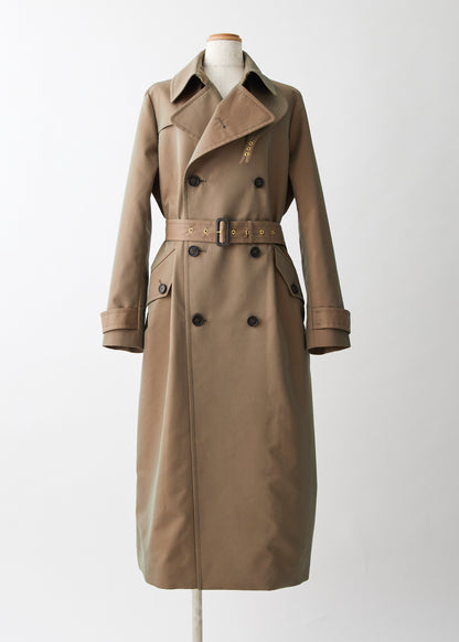 受注　Water-repellent twill／coat【F016-09013】