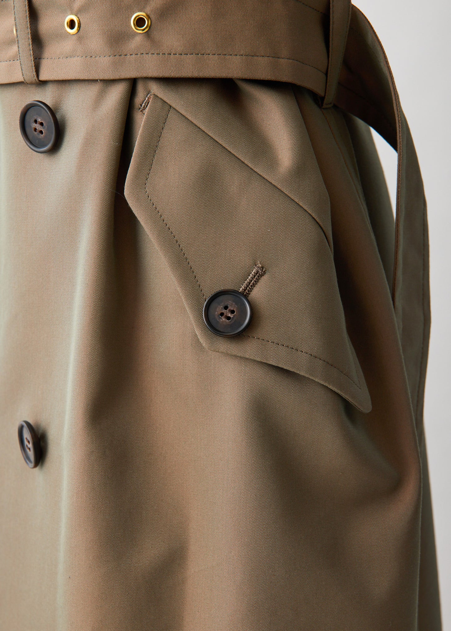 受注　Water-repellent twill／coat【F016-09013】