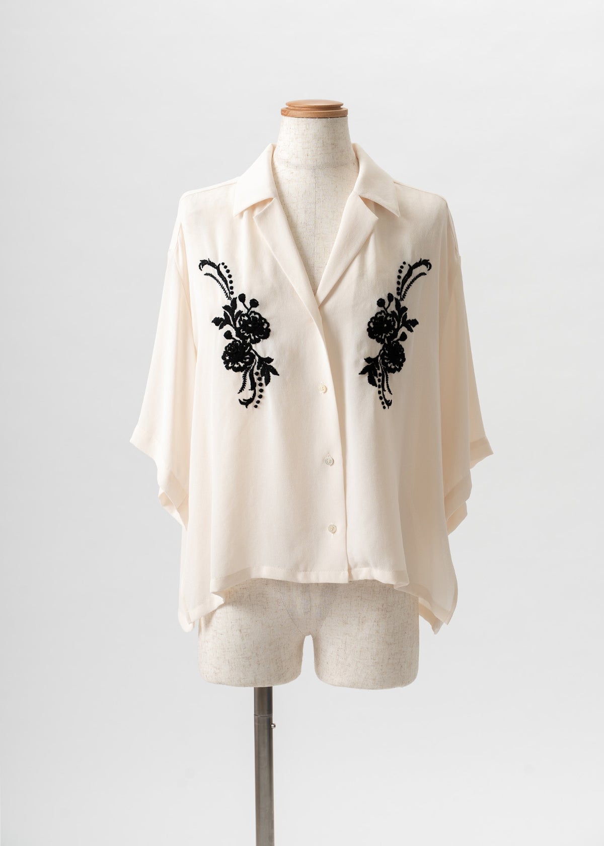 受注　Oriental Poppy／blouse【F017-08004】