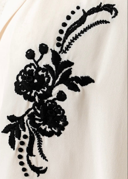 受注　Oriental Poppy／blouse【F017-08004】