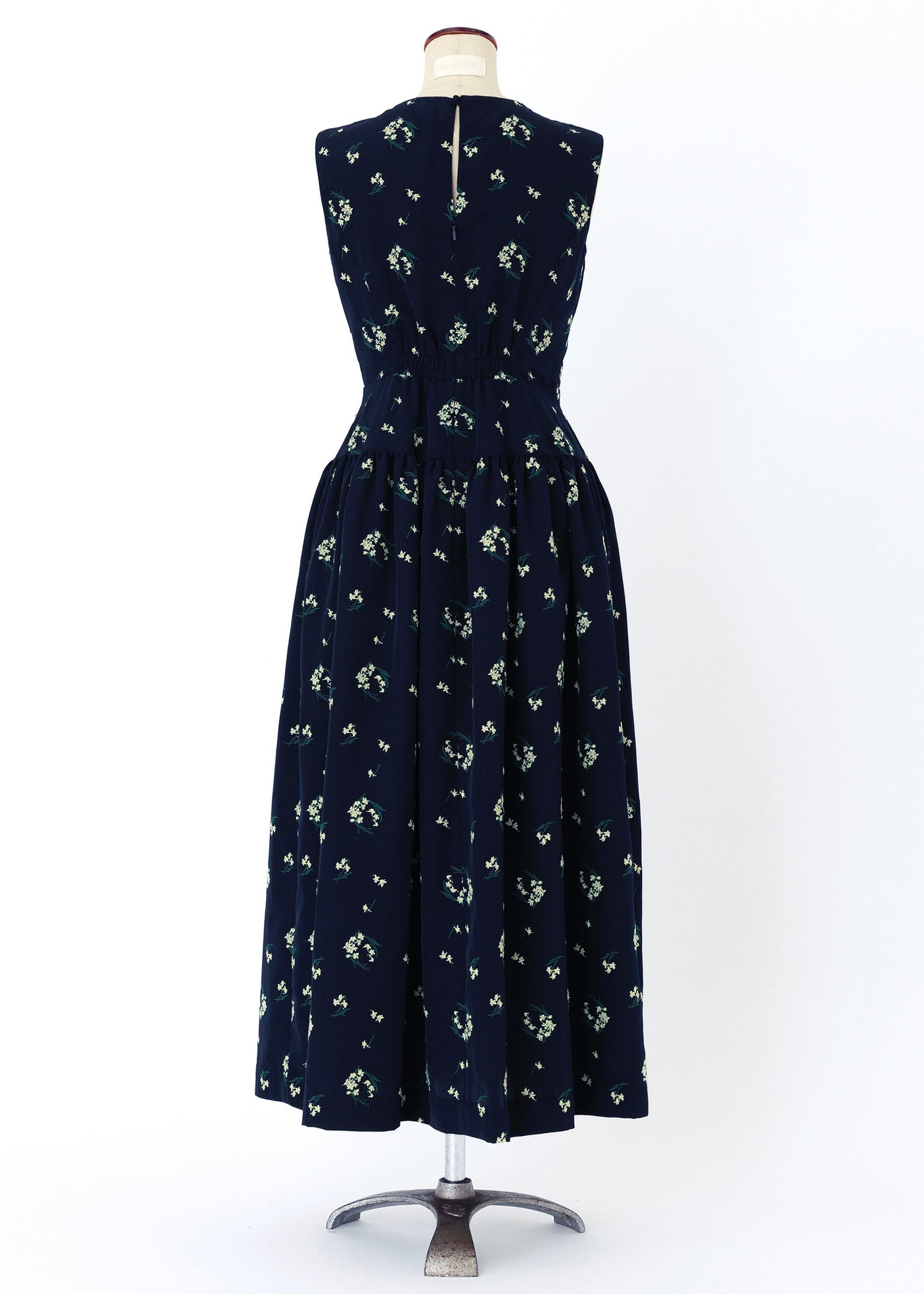 受注　Violet flower crown P／one-piece navy【F014-05026】