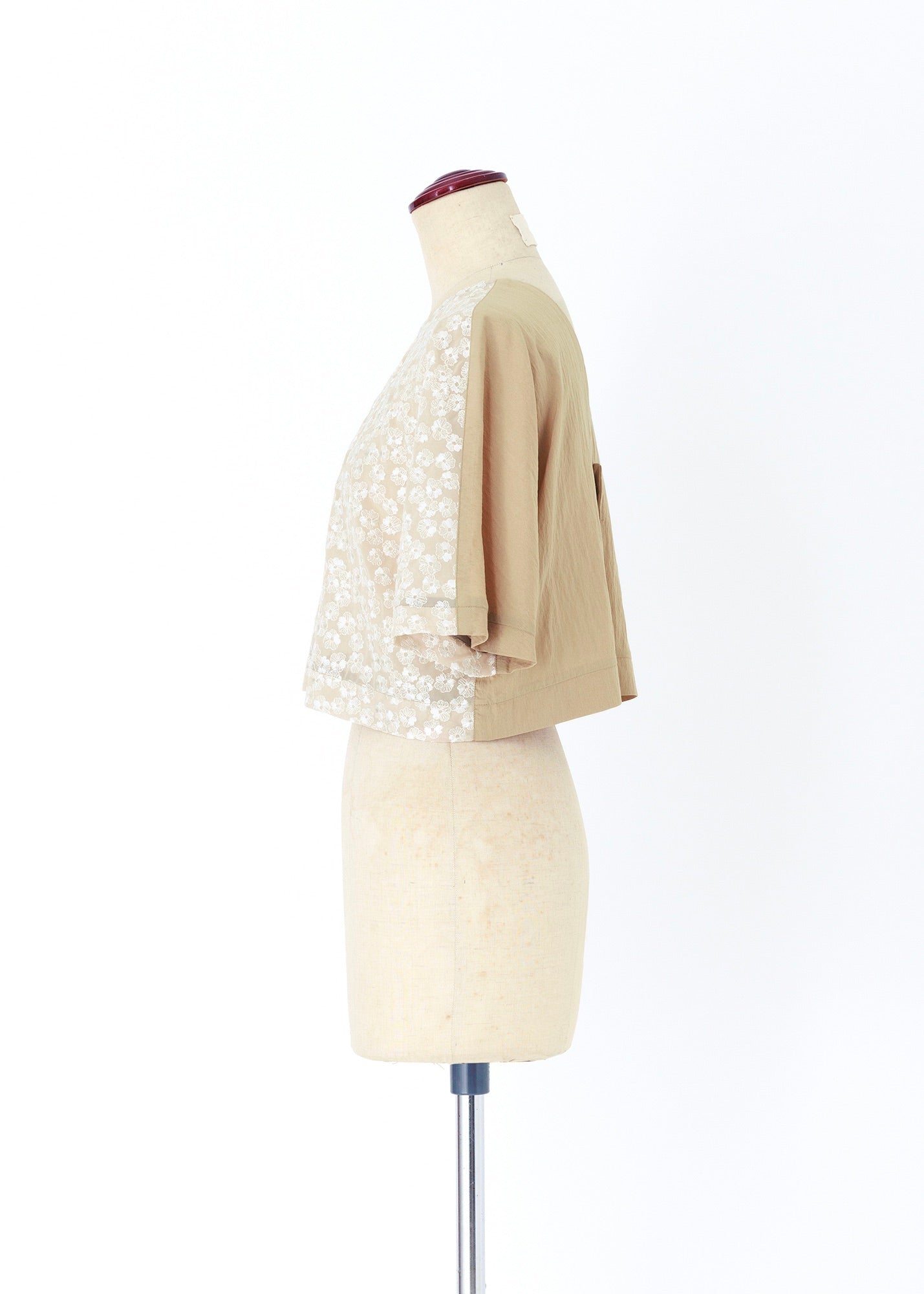 受注　flower garden／tops beige【F014-08025】