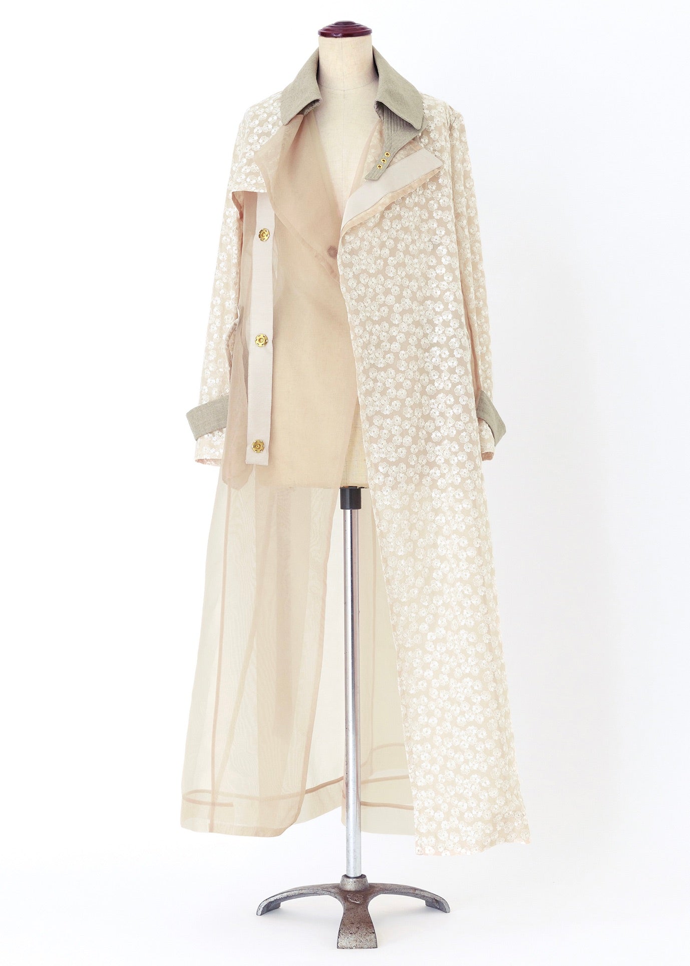 受注　garden O／outer beige【F014-09033】