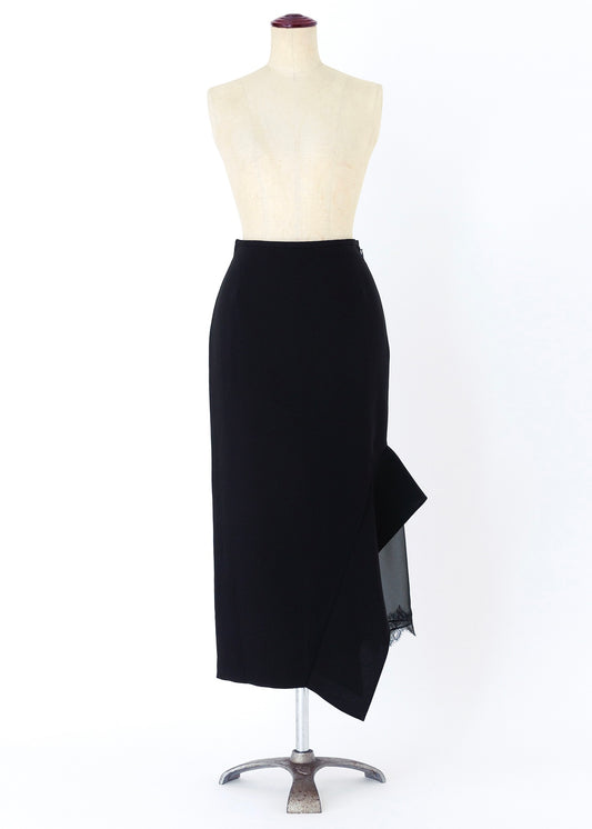 受注　powdery／skirt black【F014-07029】